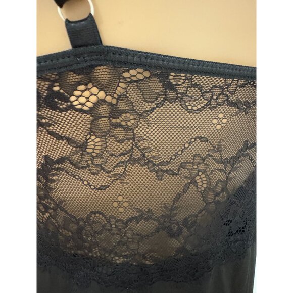 Shein Split Thigh Bustier Lace Maxi Dress, size medium - Picture 9 of 15